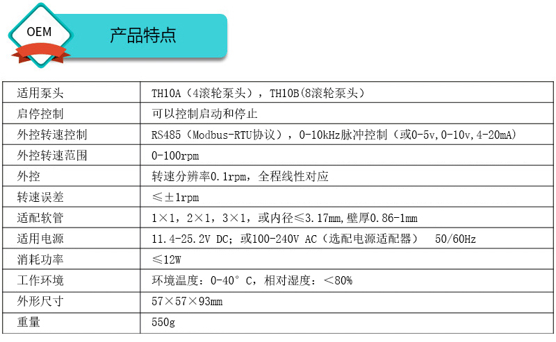 t100-1b th10蠕动泵热点